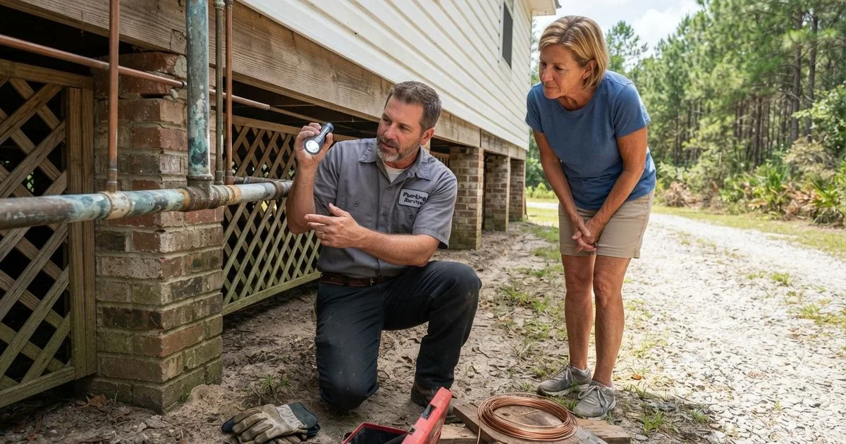 Buying an older home in Conway: plumbing red flags to check before you close