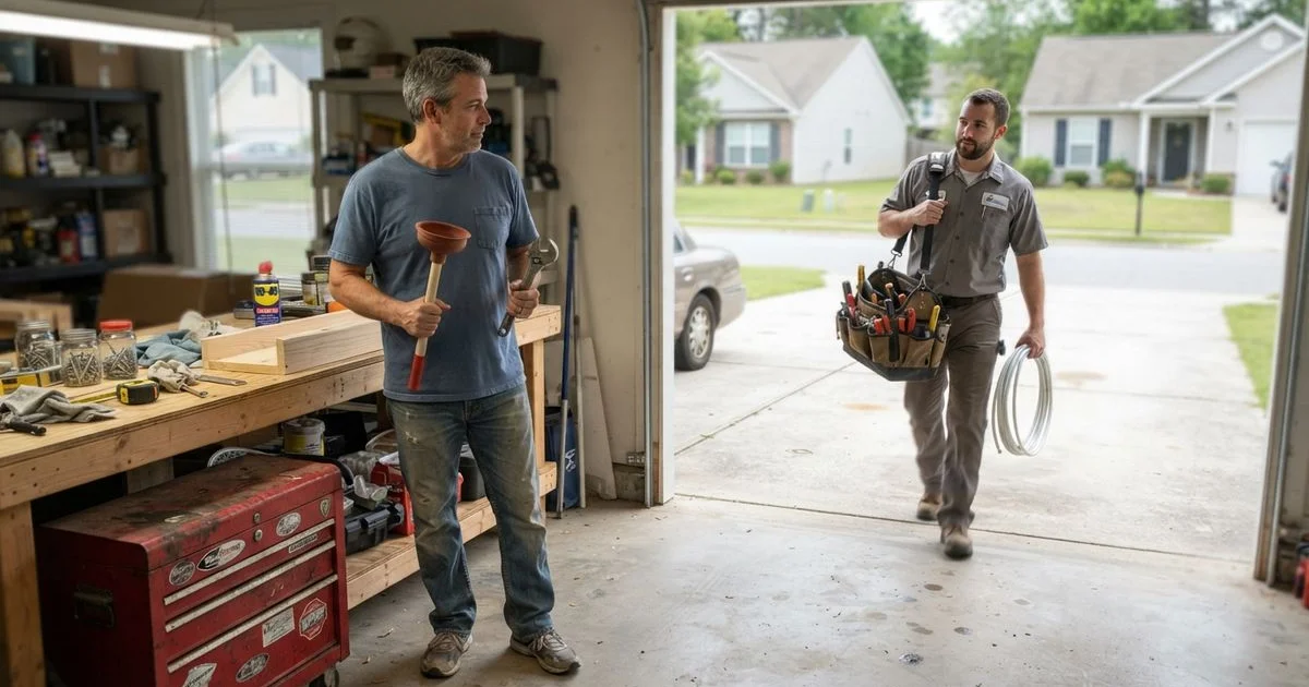 Plumbing DIY vs hiring a pro: what is actually safe to try yourself